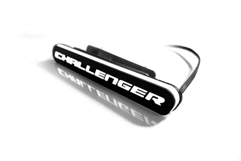 Dodge Illuminated LED Radiator Grille Emblems and Badges with Challenger (type 1) logo Dodge Led emblems decoinfabric