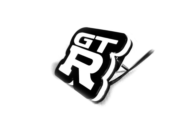 Nissan Illuminated LED Radiator Grille Emblems and Badges with GT-R (type 2) logo Nissan Led Emblems decoinfabric