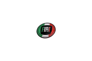 Fiat Radiator grille emblem with Fiat Tricolor logo Chrysler emblems decoinfabric