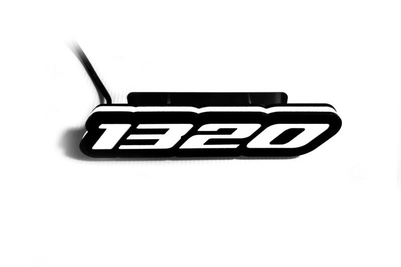 Dodge Illuminated LED Radiator Grille Emblems and Badges with 1320 logo Dodge Led emblems decoinfabric