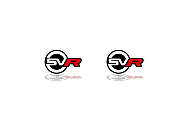 Range Rover emblem for fenders with SVR logo (type 2)