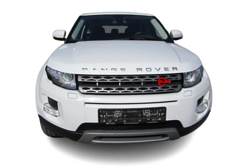 Range Rover Emblem & Badge Set - Grille and Tailgate SVR logo Range Rover emblems decoinfabric