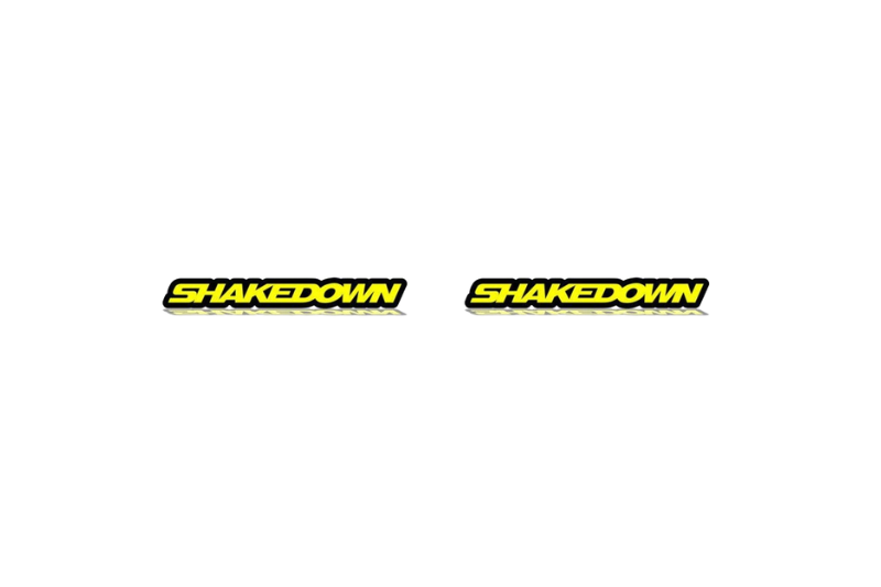 DODGE emblem for fenders with Shakedown logo