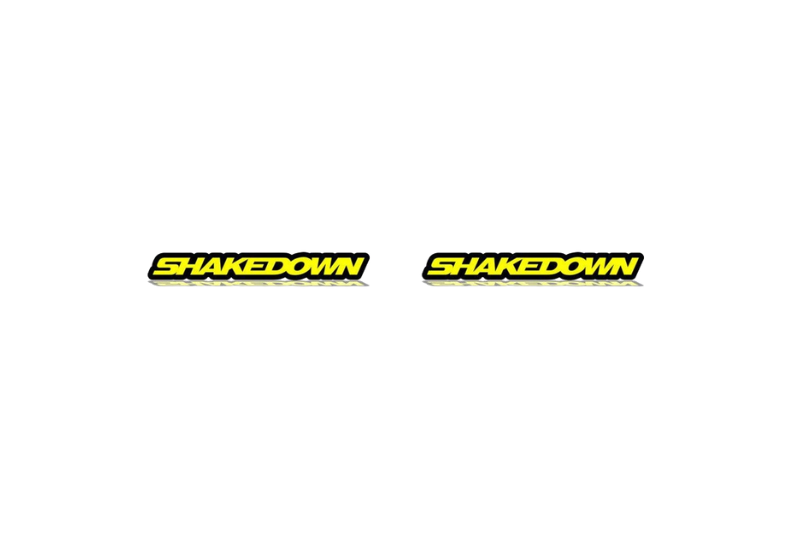 DODGE emblem for fenders with Shakedown logo Dodge emblems decoinfabric