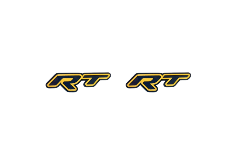 DODGE emblem for fenders with RT logo (type 2) Dodge emblems decoinfabric