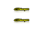 Dodge Emblem & Badges set with Dodge Charger logo (Type 3) Dodge emblems decoinfabric