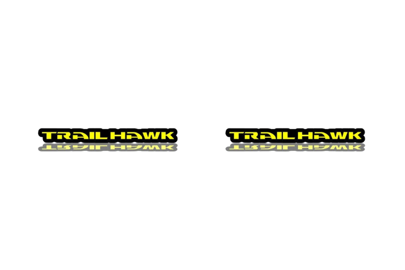 Jeep Emblem & Badges set with Trailhawk logo Jeep emblems decoinfabric