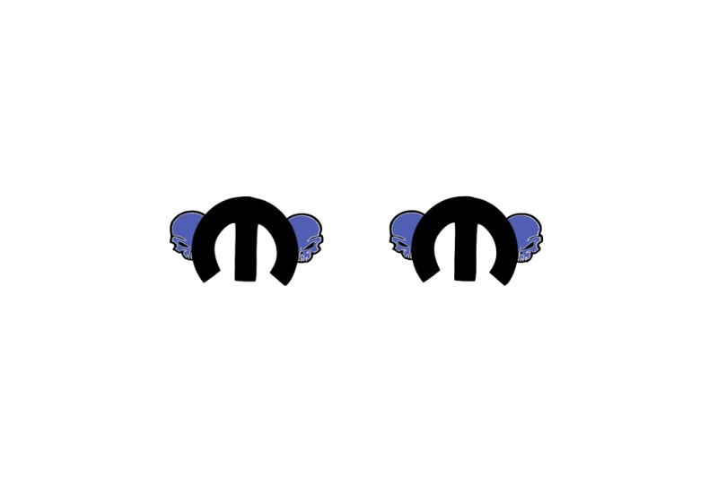 JEEP emblem for fenders with Mopar Skull logo (Type 10)