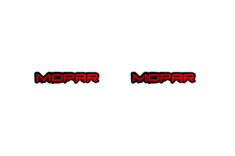 Chrysler Emblem & Badges set with Mopar Blood logo