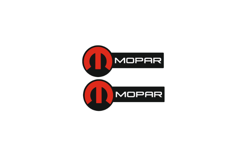 Jeep Emblem & Badges set with Mopar logo (Type 11)