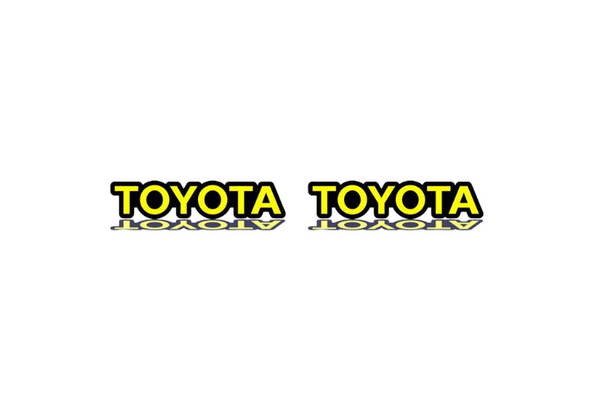 Toyota FJ CRUISER emblem for fenders with TOYOTA logo