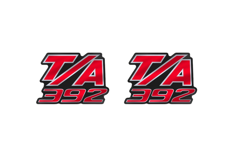 Dodge Emblem & Badges set with 392 T/A logo Dodge emblems decoinfabric