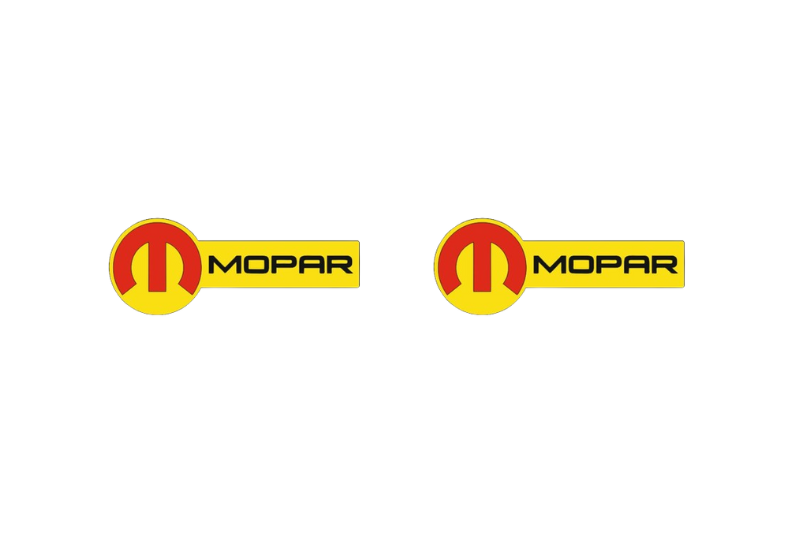 Dodge Emblem & Badges set with Mopar logo (Type 11)