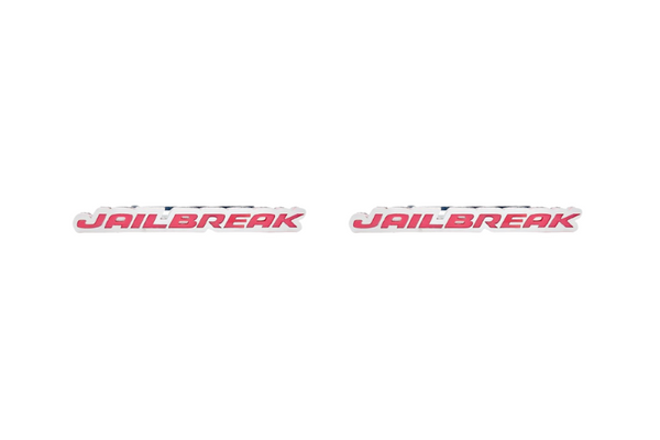 DODGE Stainless Steel emblem for fenders with Jailbreake logo