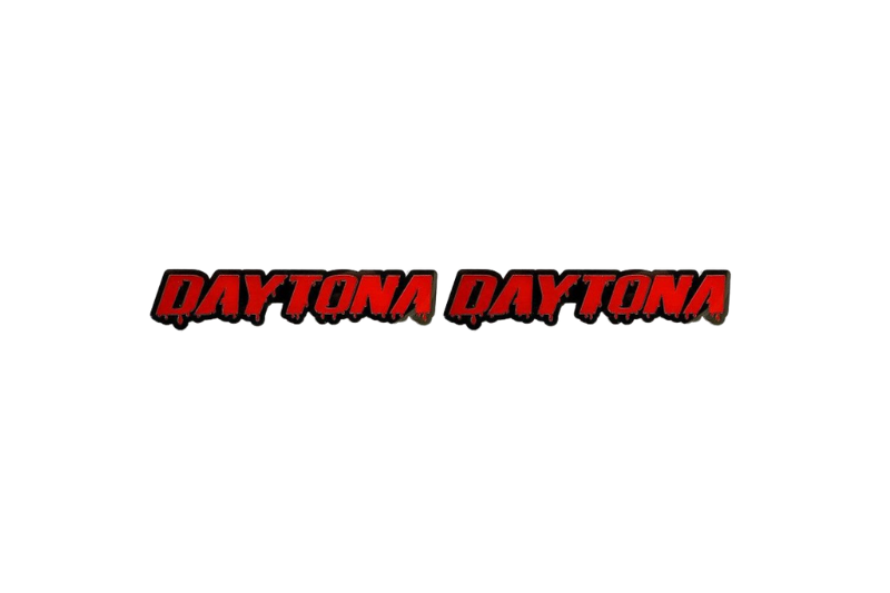 DODGE emblem for fenders with Daytona Blood logo Dodge emblems decoinfabric