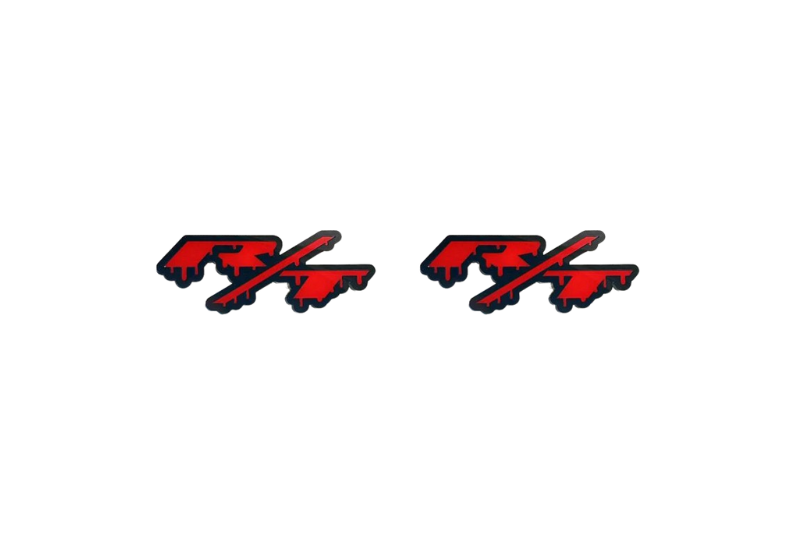 Dodge Emblem & Badges set with R/T Blood logo (Small Size)