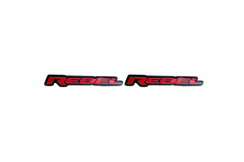 DODGE emblem for fenders with Rebel logo Dodge emblems decoinfabric