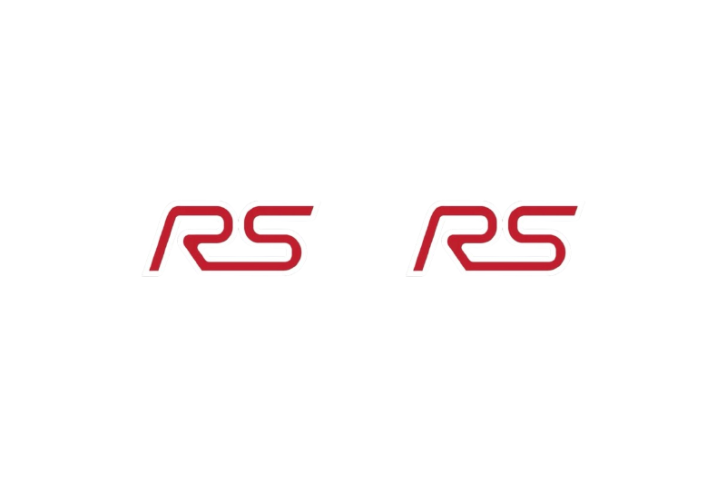 Ford Emblem & Badges set with RS logo (Type 5)