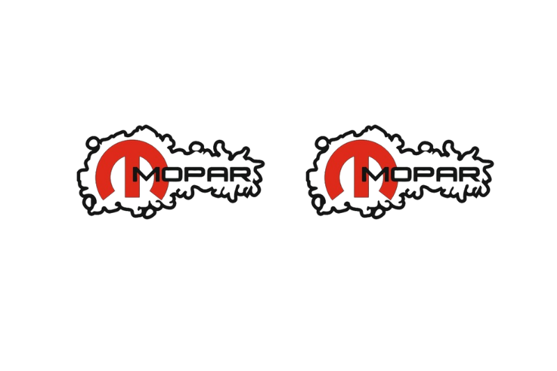 Jeep Emblem & Badges set with Mopar logo (Type 16)