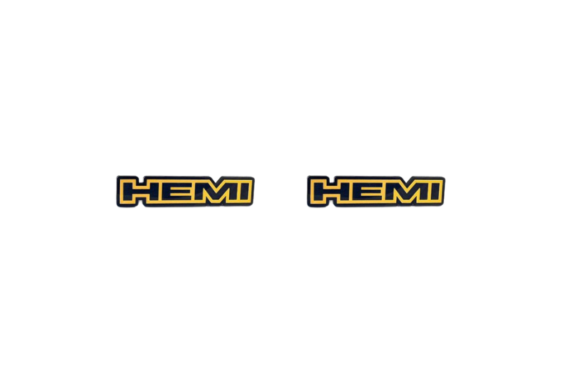 DODGE emblem for fenders with HEMI logo (type 3)