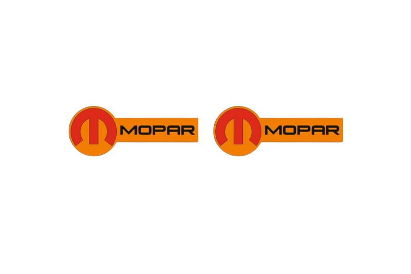 DODGE emblem for fenders with Mopar logo (type 14)