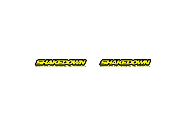 Dodge Emblem & Badges set with Shakedown logo