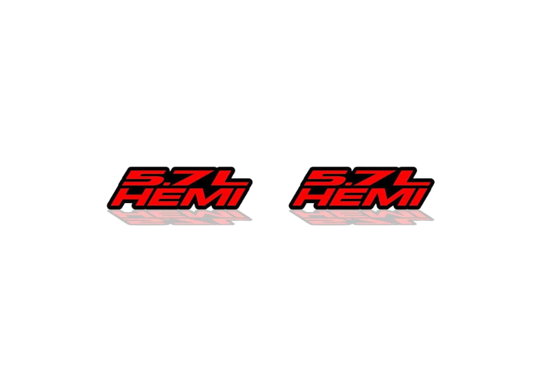 Jeep Emblem & Badges set with 5.7L Hemi logo