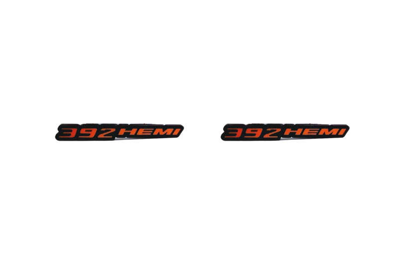 Chrysler Emblem & Badges set with 392HEMI logo Chrysler emblems decoinfabric