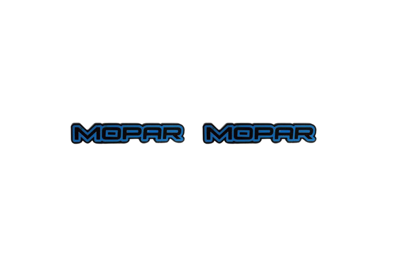 Dodge Emblem & Badges set with Mopar logo (Type 2)