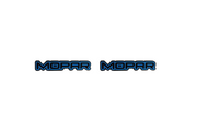 Dodge Emblem & Badges set with Mopar logo (Type 2) Dodge emblems decoinfabric