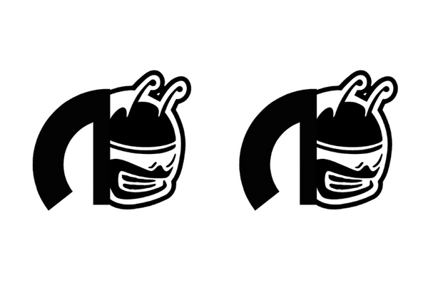 DODGE emblem for fenders with Mopar Scat Pack logo