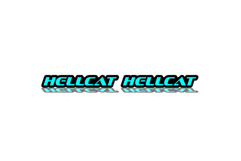 DODGE emblem for fenders with Hellcat logo