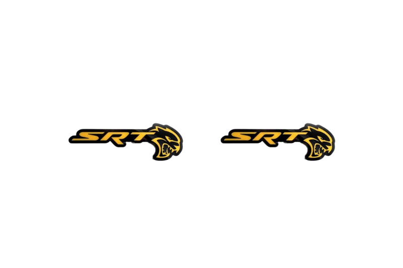 JEEP emblem for fenders with SRT Hellcat logo