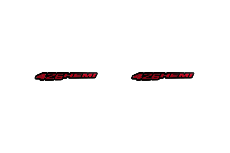 Chrysler emblem for fenders with 426HEMI logo