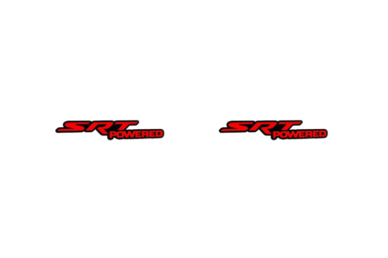 Dodge Emblem & Badges set with SRT powered logo