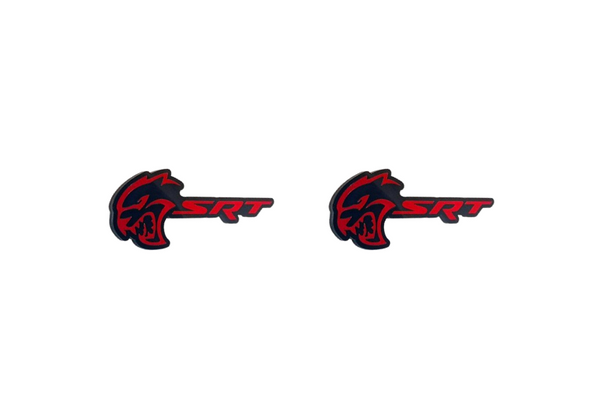 DODGE emblem for fenders with SRT Hellcat logo (type 3)