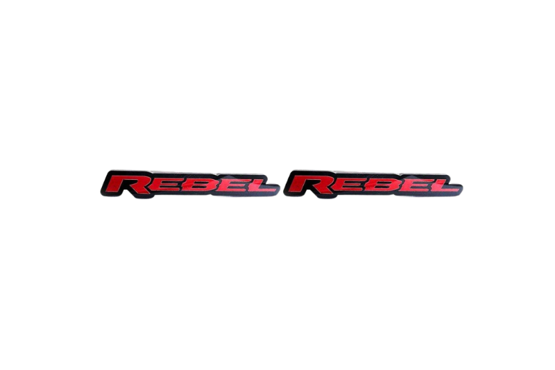 Dodge Emblem & Badges set with Rebel logo