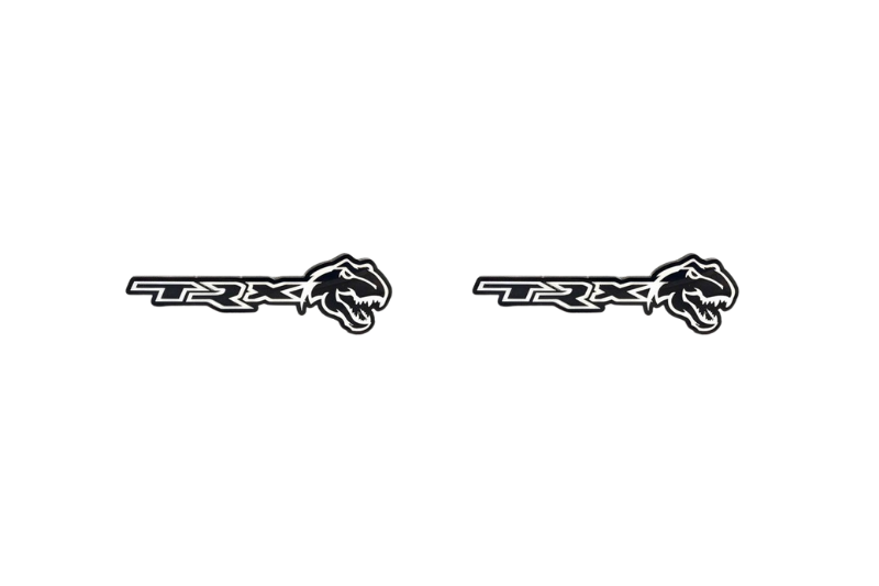 DODGE emblem for fenders with TRX + Tirex logo (Type 2) - decoinfabric