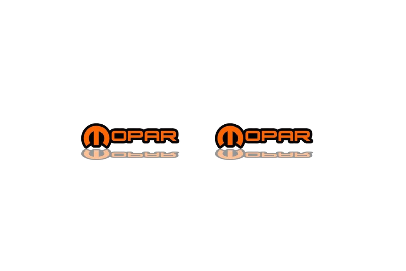 JEEP emblem for fenders with Mopar logo (type 2)