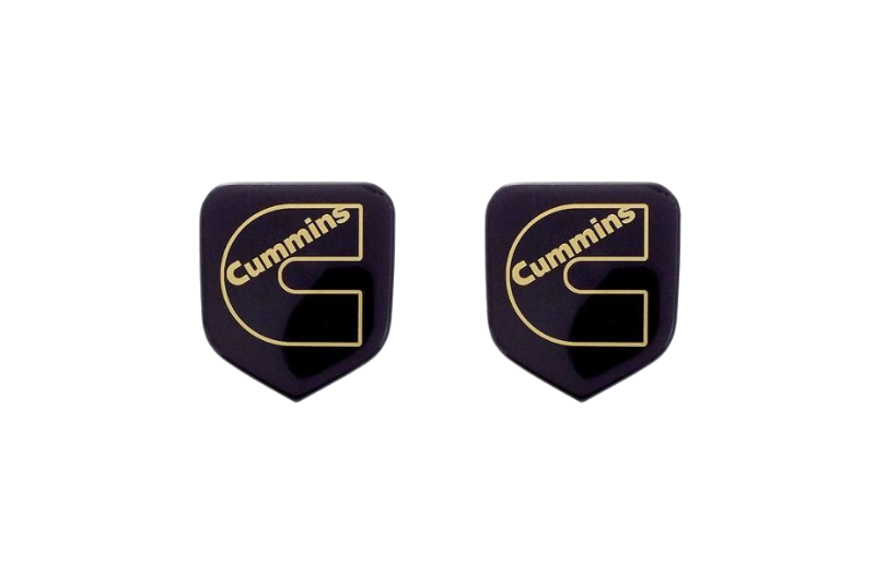 Dodge Emblem & Badges set with Cummins logo (Type 3)