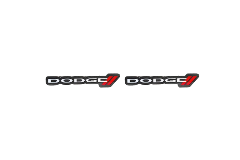 Dodge Emblem & Badges set with Dodge logo Dodge emblems decoinfabric