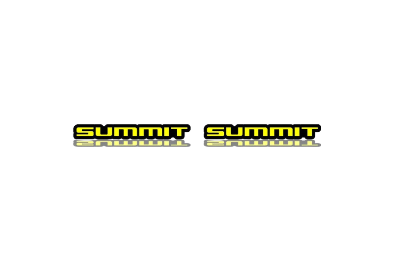 JEEP emblem for fenders with Summit logo