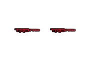 Toyota emblem for fenders with TRDpro logo Toyota emblems decoinfabric