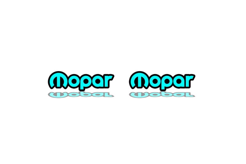 JEEP emblem for fenders with Mopar logo (type 7) Jeep emblems decoinfabric