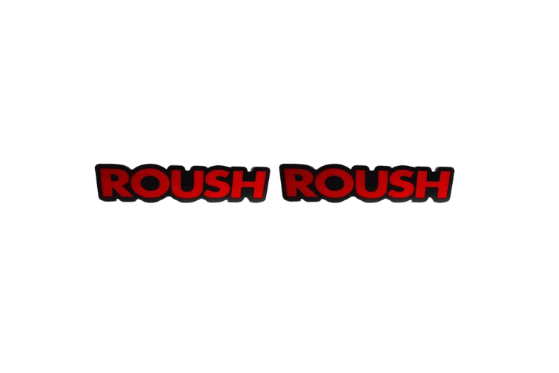 Jeep Emblem & Badges set with Roush logo Jeep emblems decoinfabric