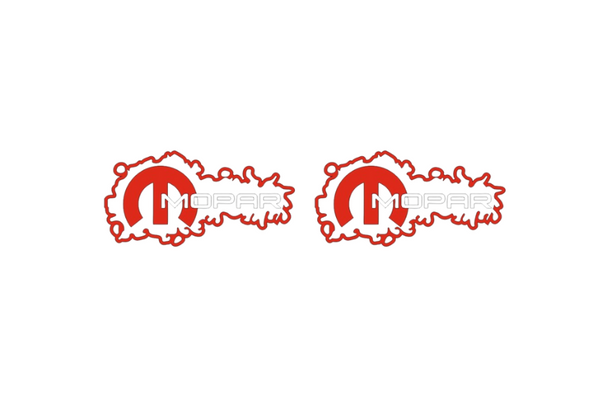 JEEP emblem for fenders with Mopar logo (type 17)