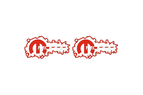 JEEP emblem for fenders with Mopar logo (type 18)
