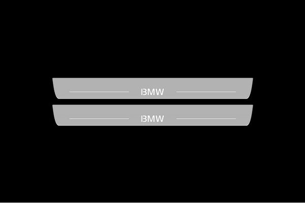 BMW 5 E60 Listwy progowe LED z logo M Performance