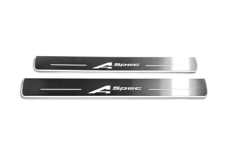 Acura MDX IV 2021+ LED Door Sills With Logo A-Spec Acura Led Door Sills opdesign