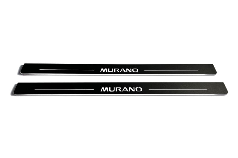Nissan Murano II 2008-2014 LED Door Sills With Logo Murano Nissan Led Door Sills opdesign